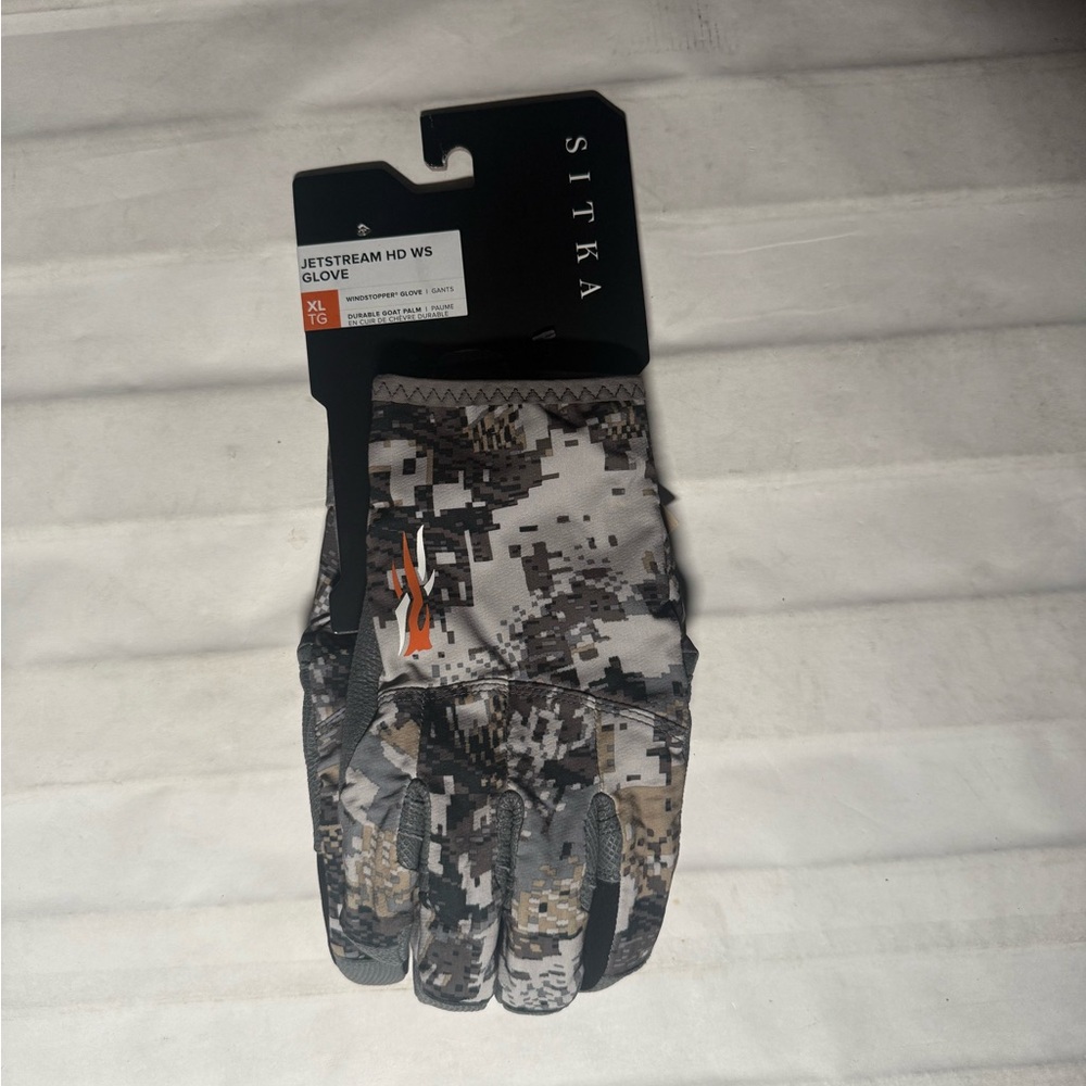 Sitka Jetstream HD WS Glove - Gray Camo